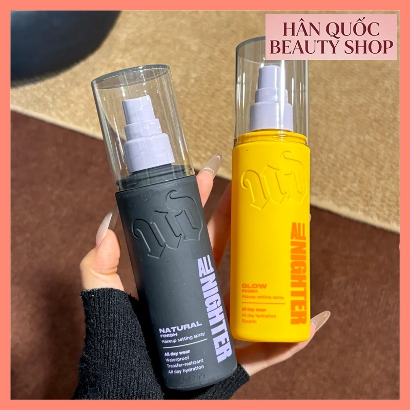Xịt khóa makeup Urban Decay All Nighter Setting Spray | Hiệu ứng tự nhiên - 118 ml
