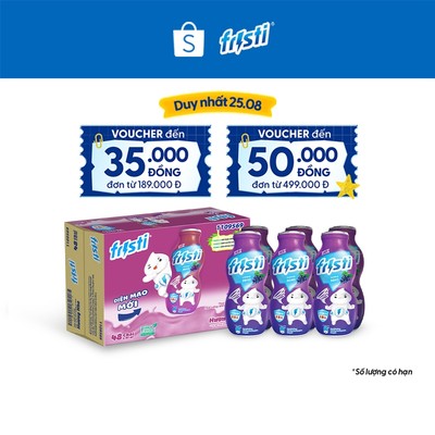 Thùng Fristi Hương Nho 48x80ml