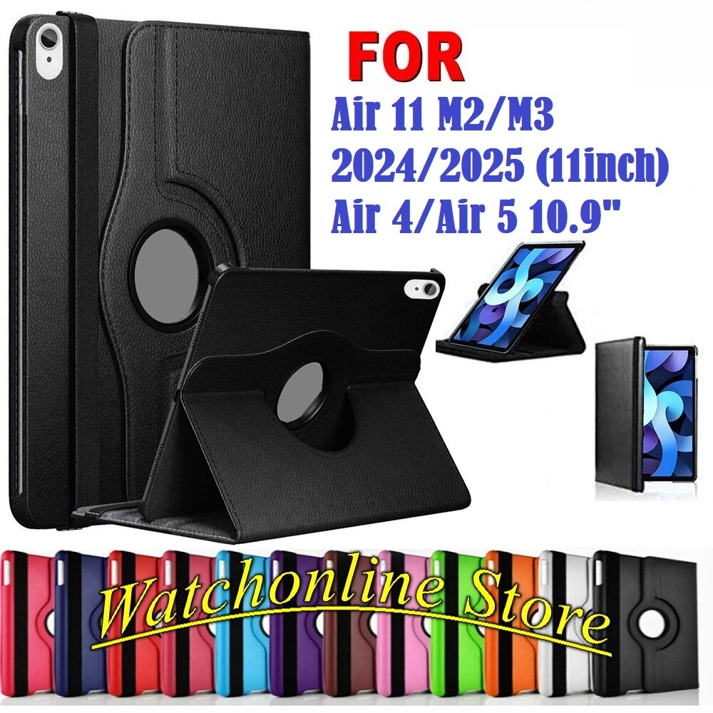 Bao da xoay thông minh cho iPad Air 11 M2/M3 2024/2025 (11inch) ipad pro 112022/2021/2020)/ ipad Air