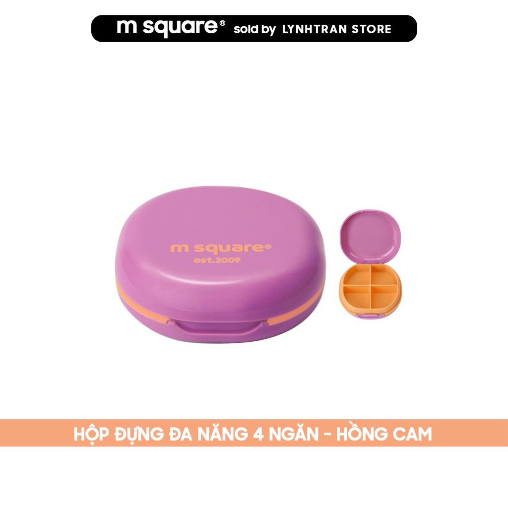 Hộp đựng đa năng 4 ngăn Msquare®️Chính hãng giá tốt
