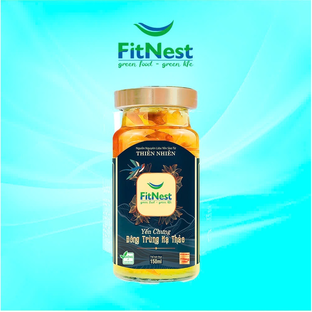 Nước Yến Chưng Đông Trùng Hạ Thảo Fitnest (Hũ/150ml)