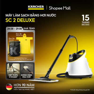 Máy làm sạch bằng hơi nước nóng Karcher SC 2 Deluxe easyfix