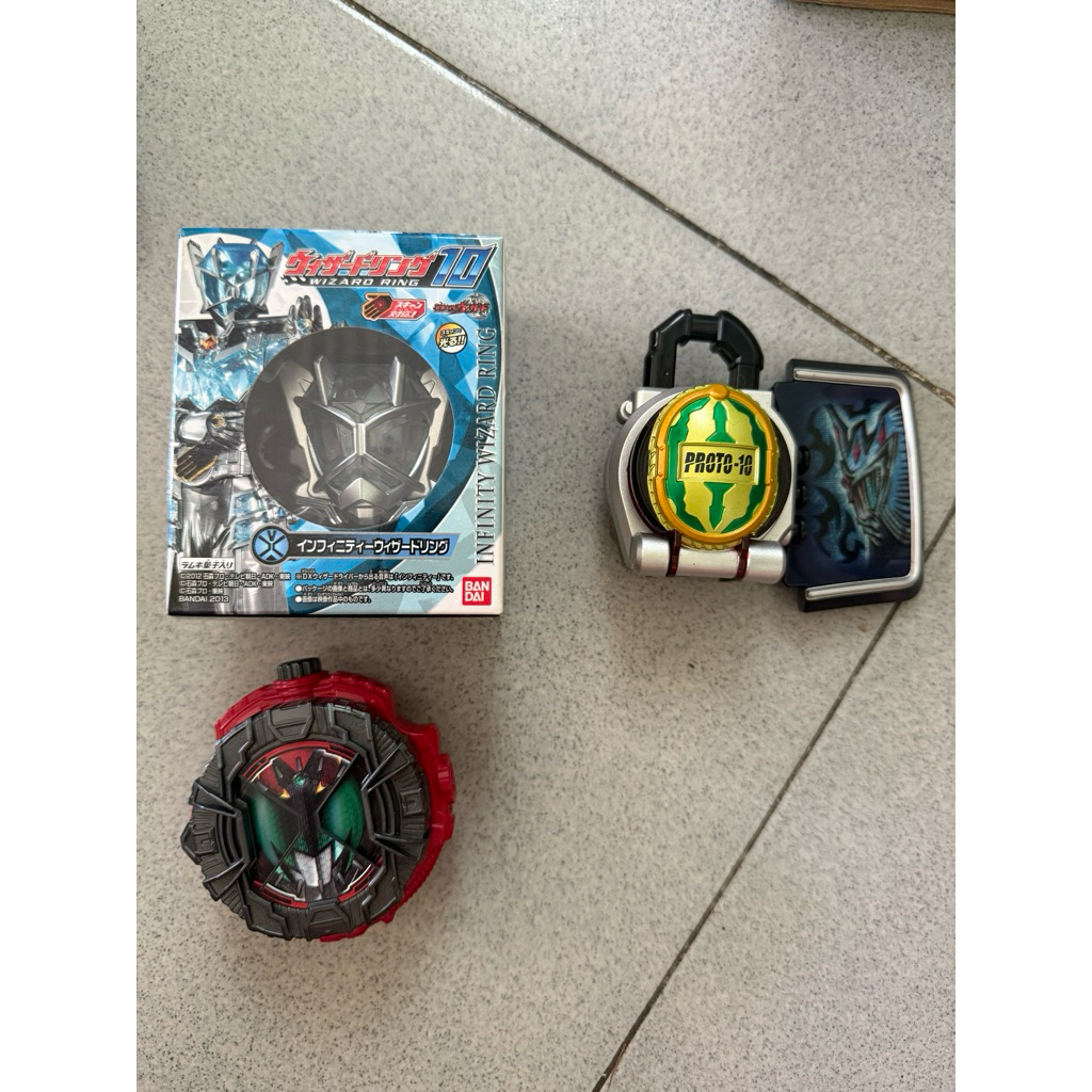 Ring - Lockseed - Rider Watch - Tất cả DX - Ring là Candy