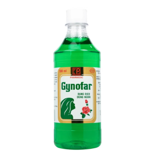 Dung dịch vệ sinh nữ - Gynofar ddvs giảm mụn lưng hiệu quả (chai 500ml)