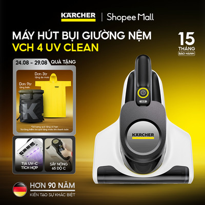 [MỚI 2026] Máy hút bụi giường nệm VCH 4 - Công suất 500W - tích hợp đèn UV-C