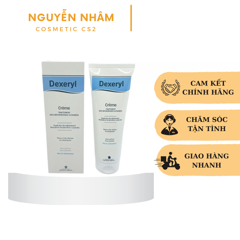 Kem dưỡng da Glycerol Vaseline Dexeryl Pháp cho bé