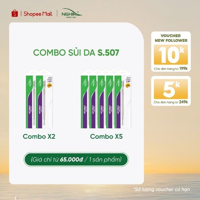 [COMBO] Sủi Da 2 Đầu Thép Không Gỉ Kềm Nghĩa S.507