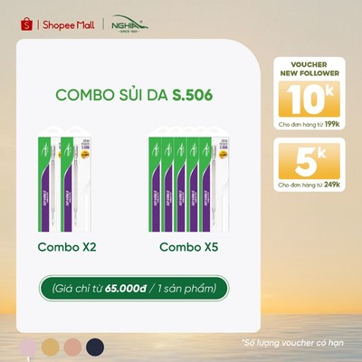 [COMBO] Sủi Da 2 Đầu Thép Không Gỉ Kềm Nghĩa S.506