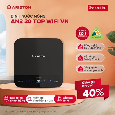 Máy Nước Nóng Gián Tiếp 30L AN3 30 TOP WIFI VN