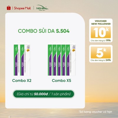[COMBO] Sủi Da 2 Đầu Thép Không Gỉ Kềm Nghĩa S.504