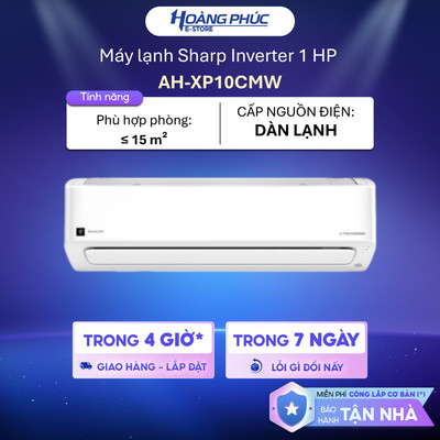 AH-XP10CMW -  Máy Lạnh SHARP Inverter AH-XP10CMW 1HP {Toàn Quốc}