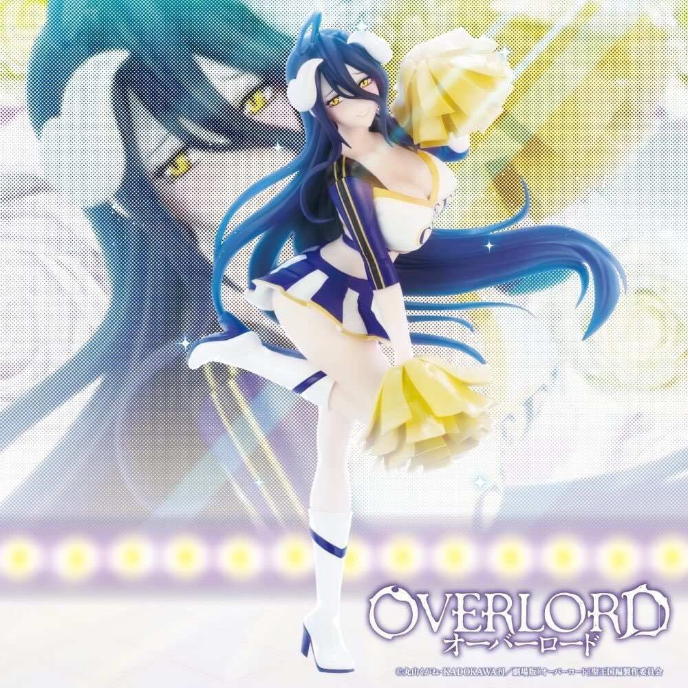 Albedo - Overlord - Konami Prize Collection - Masquerade - Cheer Girl Ver. (Konami Arcade Games) FIG