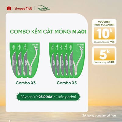 [COMBO] Kềm Cắt Móng Thép Chuyên Dụng Kềm Nghĩa M.401