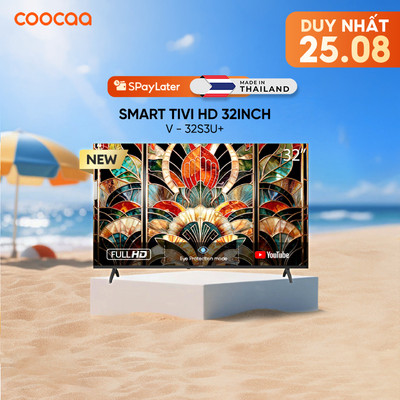 Smart Tivi HD Coocaa 32 Inch Wifi - Model 32S3U+