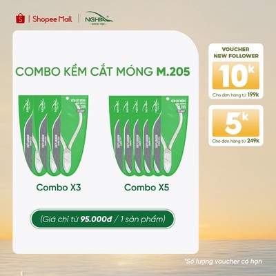 [COMBO] Kềm Cắt Móng Thép Chuyên Dụng Kềm Nghĩa M.205