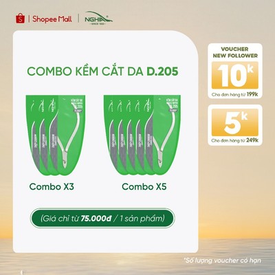 [COMBO] Kềm Cắt Da Thép Chuyên Dụng Kềm Nghĩa D.205