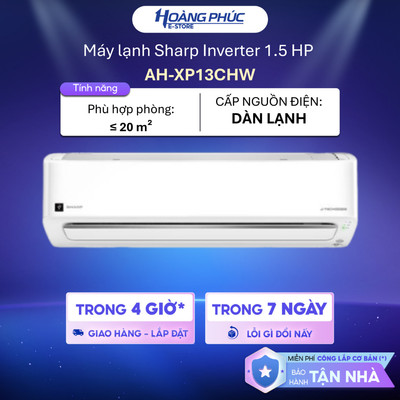 AH-XP13CHW - Máy Lạnh SHARP Inverter AH-XP13CHW 1.5HP {Toàn Quốc}