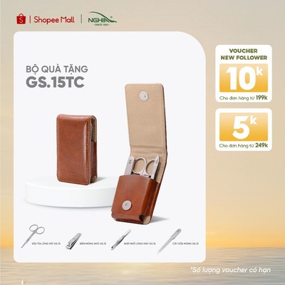Bộ Quà Tặng Chăm Sóc Cá Nhân Gọn Nhẹ Kềm Nghĩa GS.15