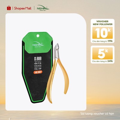 Kềm Cắt Da Không Chống Thép Chuyên Dụng Mạ Vàng Kềm Nghĩa D.888