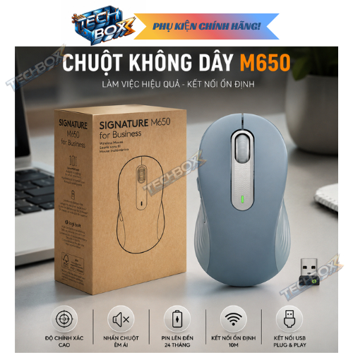 CHUỘT KHÔNG DÂY M650