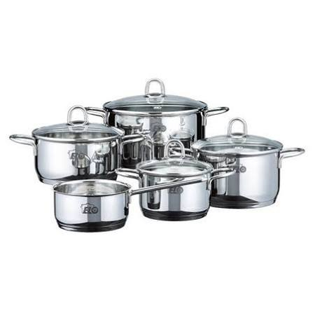 Bộ nồi chảo Inox 5 chiếc ELO Rubin Special