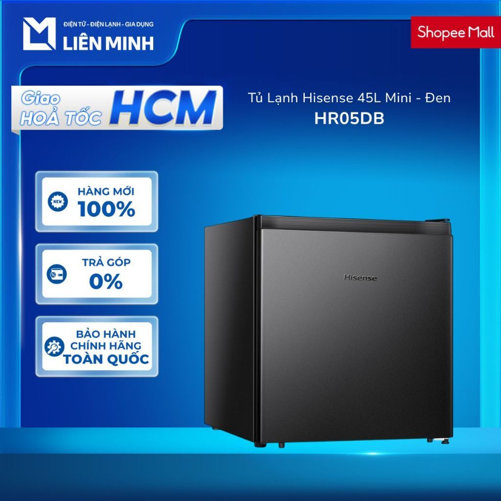 HR05DB - Tủ lạnh Hisense 45 lít HR05DB - Dòng Mini 1 Cửa [Giao Toàn Quốc]