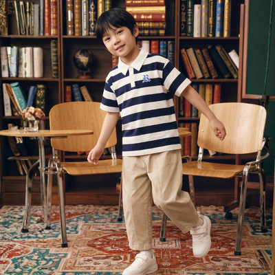 Quần kaki dài form baggy bé trai 942.026