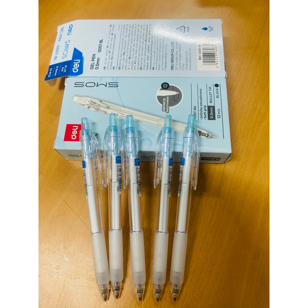 ComBo 5 cây Bút Gel Deli G057