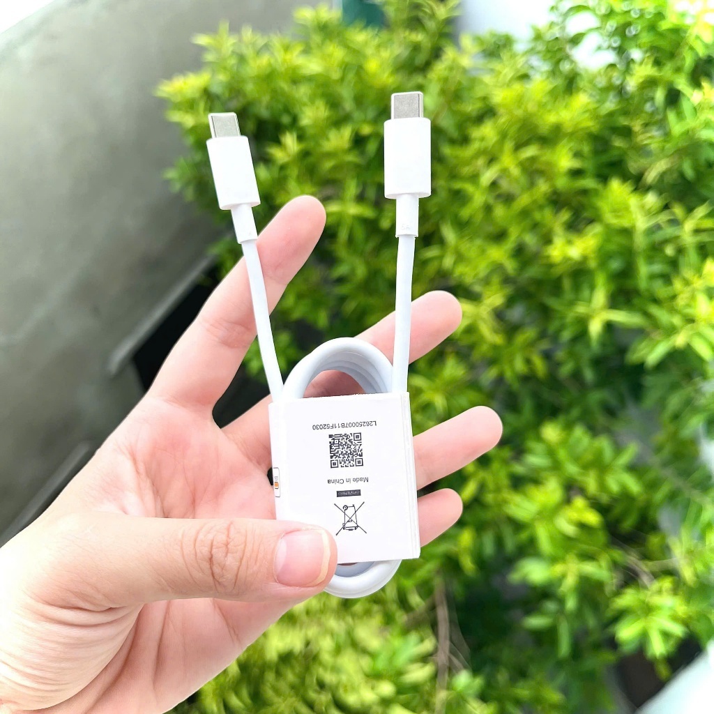Cáp Sạc OPPO Type-C to Type-C 100W – Dây Sạc Nhanh USB-C, Cáp C to C Công Suất Cao