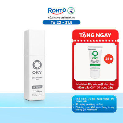 Kem dưỡng sáng da cho nam dạng gel Oxy Brightening Gel 50g