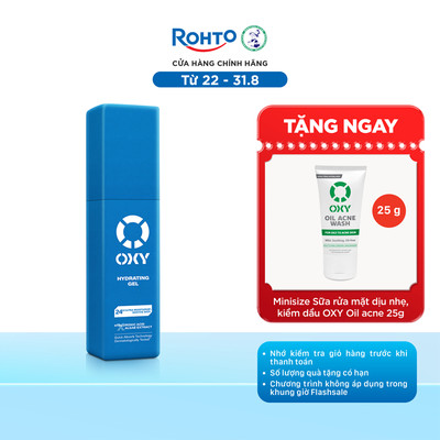 Kem dưỡng ẩm cho nam dạng gel Oxy Hydrating Gel 50g