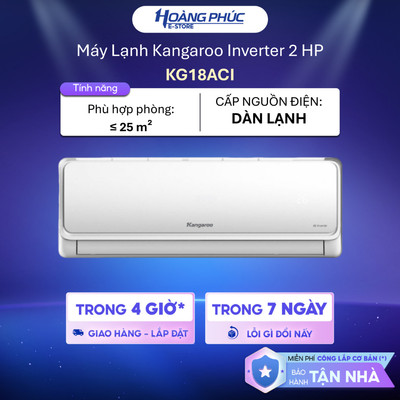KG18ACI - Máy Lạnh Kangaroo Inverter 2 HP KG18ACI {TOÀN QUỐC}