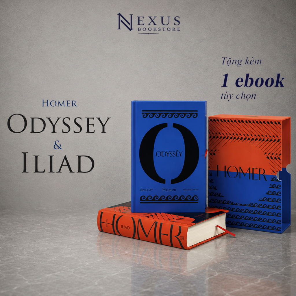 Boxset Odyssey - Iliad (Bìa cứng - Omega+)