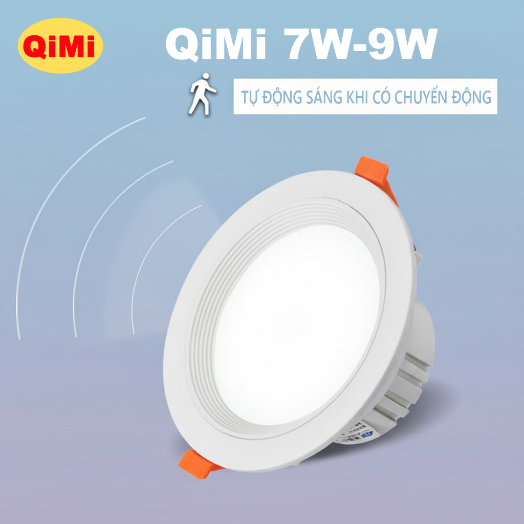 Đèn Âm Trần Cảm Biến Chuyển Động 7W/9W – Tự Động Bật Tắt, Tiết Kiệm Điện, Nhỏ Gọn, Dễ Lắp Đặt