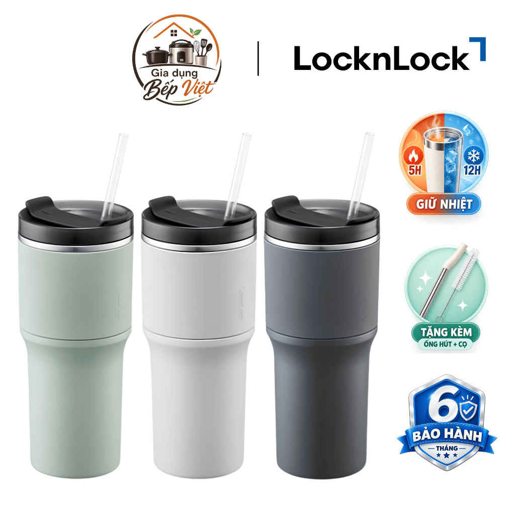 Ly giữ nhiệt LocknLock Metro Drive LHC4277, dung tích 650ml - Hàng Chính Hãng
