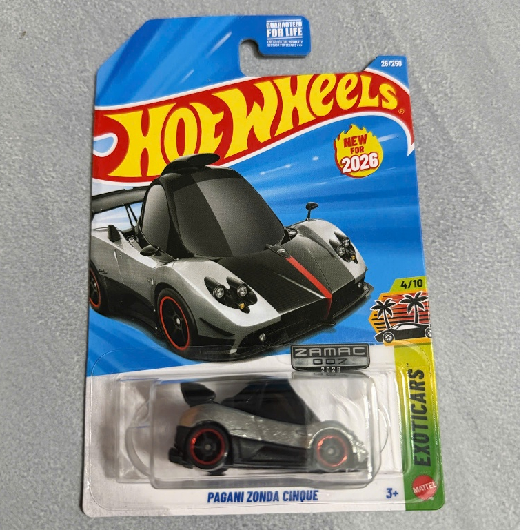 Lehuong Diecast - Xe mô hình 2026 Hot Wheels Toon'd Pagani Zonda Cinque (Zanmac)