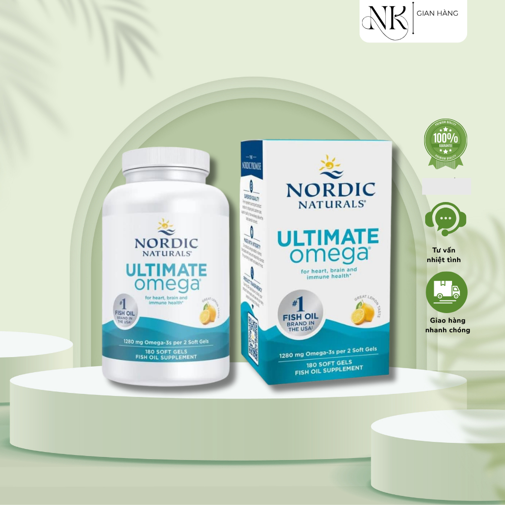 (HỎA TỐC) NORDIC NATURALS ULTIMATE OMEGA