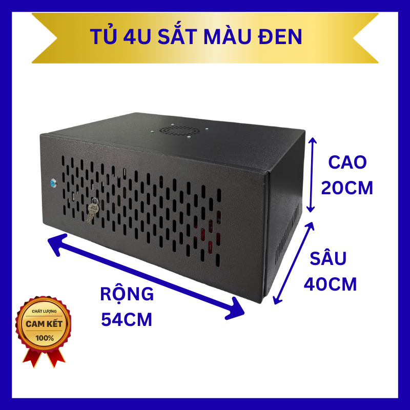 Tủ rack tủ mạng 4u dày dặn