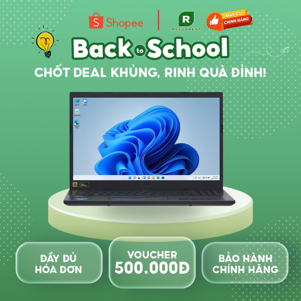 [Máy cũ][Trả bảo hành] Acer Aspire 7 A715 76G 5806 i5 12450H/16GB/512GB/4GB RTX3050/156"F/144Hz/Win1