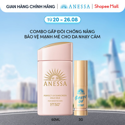 Combo gấp đôi chống nắng, bảo vệ mạnh mẽ cho da nhạy cảm