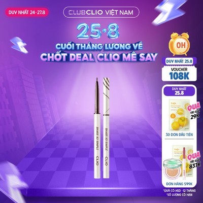 [Săn Deal] Chì Kẻ Viền Mắt Clio Sharp So Simple Waterproof Pencil Liner 0.14g