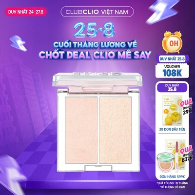 [Săn Deal] Phấn Bắt Sáng Clio Prism Highlighter Duo 7G