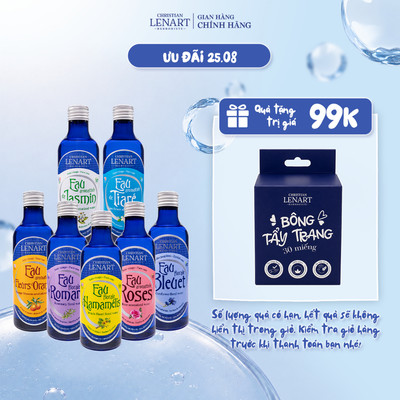 [Livestream] Nước cân bằng cấp nước và làm dịu da Christian Lenart 200ml