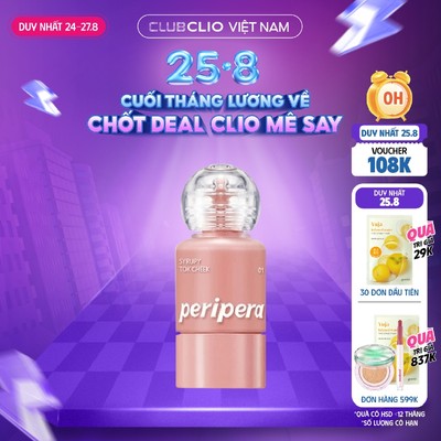 [Săn Deal] Má Hồng Kem Peripera Syrupy Tok Cheek 9g