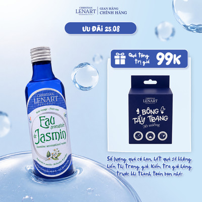 Toner hoa nhài cấp nước, làm mềm da dành cho mọi loại da Christian Lenart 200ml
