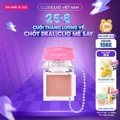 [Săn Deal] [MỚI] Má Hồng Dáng Keycap Lên Màu Tự Nhiên Peripera Tok Blush Keycap 2.9g