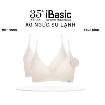 Áo ngực nữ không đường may iBasic mút mỏng không gọng tam giác Bralette BRAY103A