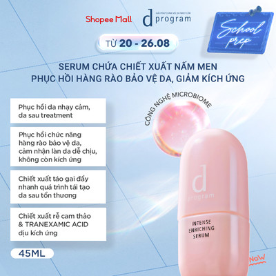 Serum giúp cải thiện tình trạng lão hóa sớm d Program Intense Enriching Serum 45ml