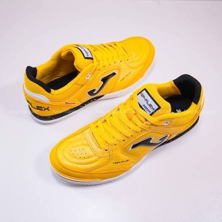 JOMA – Giày Đá Bóng Futsal JOMA Top Flex Rebound 2528 Yellow/Black | Êm chân, linh hoạt sân nhà