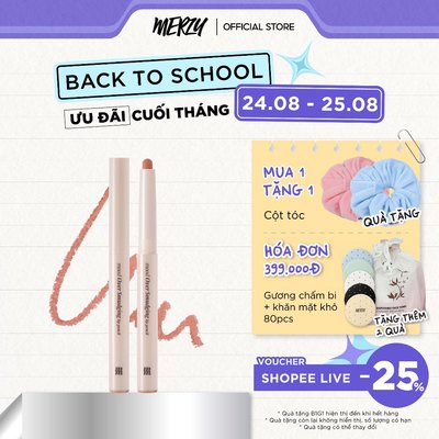 Chì Kẻ Viền Môi Merzy Mood Over Smudging Lip Pencil 0.9g